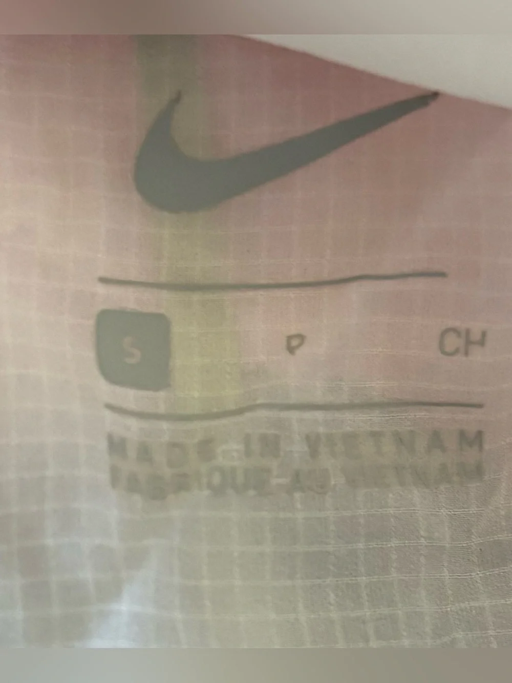 Nike repel Lou printed packable running LS long sleeve shirt for women Sz Small
